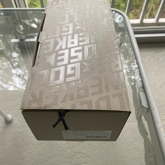 Golden Goose silver metallic black suede Star Super-Star sneakers - Picture 8 of 9